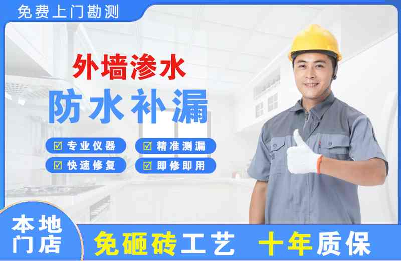 湛河外墙渗水维修